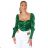 Top/blúzka dlhý rukáv dámske (S/M ONE SIZE) TALIANSKA MÓDA IMM22Ls21100/DR S/M staroružová
