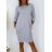 Šaty klasik 3/4 rukáv dámske (S/M/L ONE SIZE) TALIANSKA MóDA IMM23SA4872