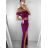 Šaty elegantní společenské carmen dlouhé dámské (XS/S/M/L ONE SIZE) ITALSKÁ MÓDA IM322063