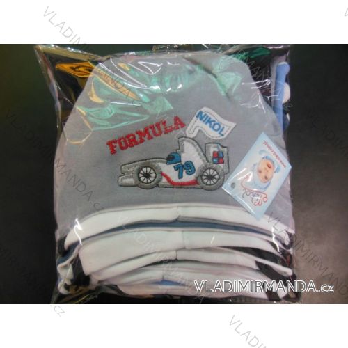 Čiapka jarná dojčenská chlapčenská (one size) poľských výrobcovho na POL241
