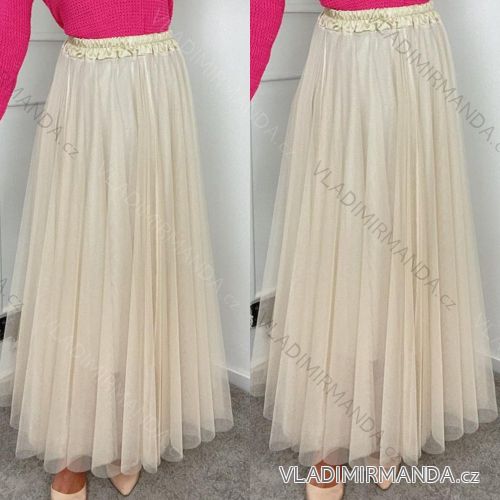 Sukňa dlhá dámska (S/M ONE SIZE) TALIANSKA MÓDA IMPBB23I7542
