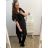 Šaty spoločenské elegantné šifónové krátky rukáv dámske nadrozmer (XL/2XL ONE SIZE) TALIANSKA MÓDA IMM22ZO9013/DUR XL/2XL kráľovská modrá