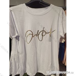 Tričko krátky rukáv dámske (S/M ONE SIZE) TALIANSKA MÓDA IMH23016