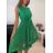 Šaty elegantné letné bez rukávov dámske (S/M/L ONE SIZE) TALIANSKA MÓDA IM923NELA/DU -   vínová
,   S/M