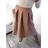 Sukňa stredne dlhá dámska (S/M ONE SIZE) TALIANSKA MÓDA IMM23HG4911
