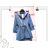 Bunda na zips s kapucňou dámska (S/M ONE SIZE) TALIANSKA MÓDA IMPGM239766