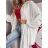 Košeľa oversize dlhý rukáv dámska (S/M ONE SIZE) TALIANSKA MÓDA IMWA23241