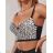 Crop top na ramienka dámsky (S/M ONE SIZE) TALIANSKA MÓDA IMPGM231169