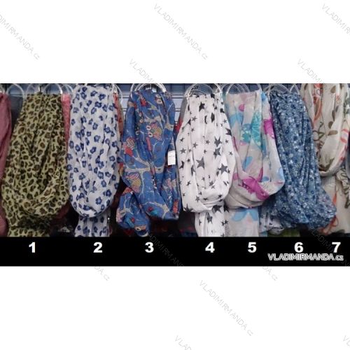 Šál guľatá letné dámske (one size) Delfina DEL05