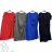 Šaty oversize bavlnené krátky rukáv dámske nadrozmer (2XL/3XL ONE SIZE) TALIANSKA MÓDA IMD23115
