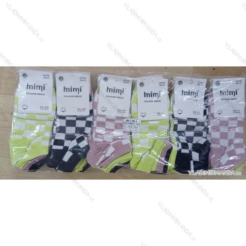 Ponožky členkové dámske (35-38, 38-41) MIMI AURA23DWDHH-330