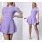 Tričko/tunika krátky rukáv dámske (S/M ONE SIZE) TALIANSKA MÓDA IMPLP2333126045