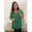 Košeľa dlhý rukáv dámska nadrozmer (2XL/3XL ONE SIZE) TALIANSKA MóDA IM423105