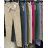 Nohavice dlhé strečové dámske (S/M ONE SIZE) TALIANSKA MÓDA IMM23M17056