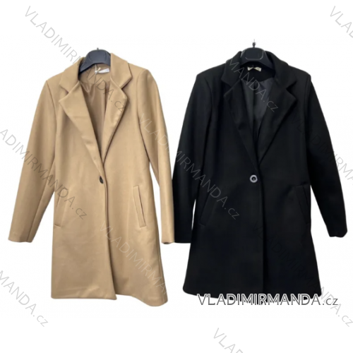 Kabát dlhý rukáv dámsky (S/M ONE SIZE) TALIANSKA MÓDA IMPLM23328000024