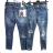 Rifle jeans dlhé push-up dámske (XS-XL) RE DRESS RED22RE3682A/DU tmavo modrá XS