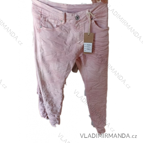 Nohavice rifle jeans dlhé dámske (SML-XL) TALIANSKA MÓDA IMP23J1228-4