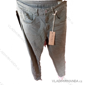 Nohavice rifle jeans dlhé dámske (SML-XL) TALIANSKA MÓDA IMP23007