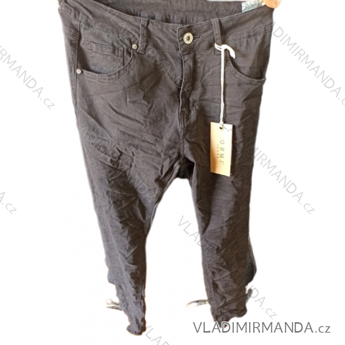 Nohavice rifle jeans dlhé dámske (SML-XL) TALIANSKA MÓDA IMP23008