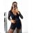 Body krajkové dlhý rukáv dámske (S/M ONE SIZE) TALIANSKA MÓDA IMPGM232597