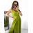 Šaty elegantné spoločenské dlhé na ramienka dámske (XS/S/M/L ONE SIZE) TALIANSKA MÓDA IM322045/DR