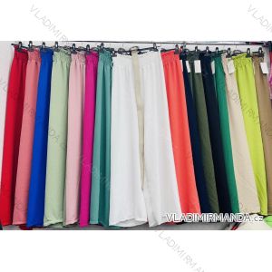 Nohavice dlhé s opaskom dámske (S/M ONE SIZE) TALIANSKA MÓDA IMWD23797