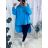 Košeľa predĺžená oversize dlhý rukáv dámska (S/M/L ONE SIZE) TALIANSKA MÓDA IMWMY231037