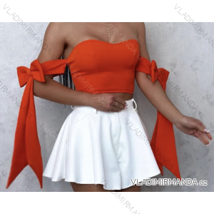 Crop top carmen dámsky (S/M ONE SIZE) TALIANSKA MÓDA IMPCF236270