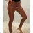 Legíny lesklé latex zateplené dámske (S/M, M/L, L/XL) TURECKÁ MÓDA TM920ENLEG-8428 zelená S/M