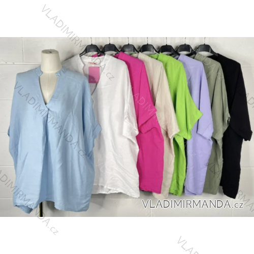 Tunika 3/4 dlhý rukáv dámska (S/M ONE SIZE) TALIANSKA MÓDA IMPBB2327448k