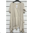 Tunika oversize krátky rukáv dámska (S/M ONE SIZE) TALIANSKA MÓDA IMPSH2322064A