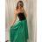 Sukňa dlhá satenová dámska (S/M ONE SIZE) TALIANSKA MÓDA IMM23HG2507/DUR S/M staroružová